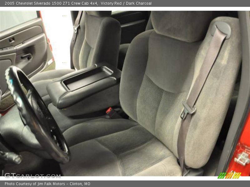 Victory Red / Dark Charcoal 2005 Chevrolet Silverado 1500 Z71 Crew Cab 4x4