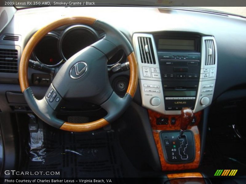 Smokey Granite / Black 2009 Lexus RX 350 AWD