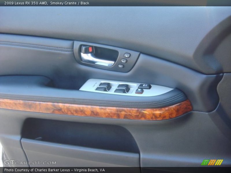 Smokey Granite / Black 2009 Lexus RX 350 AWD