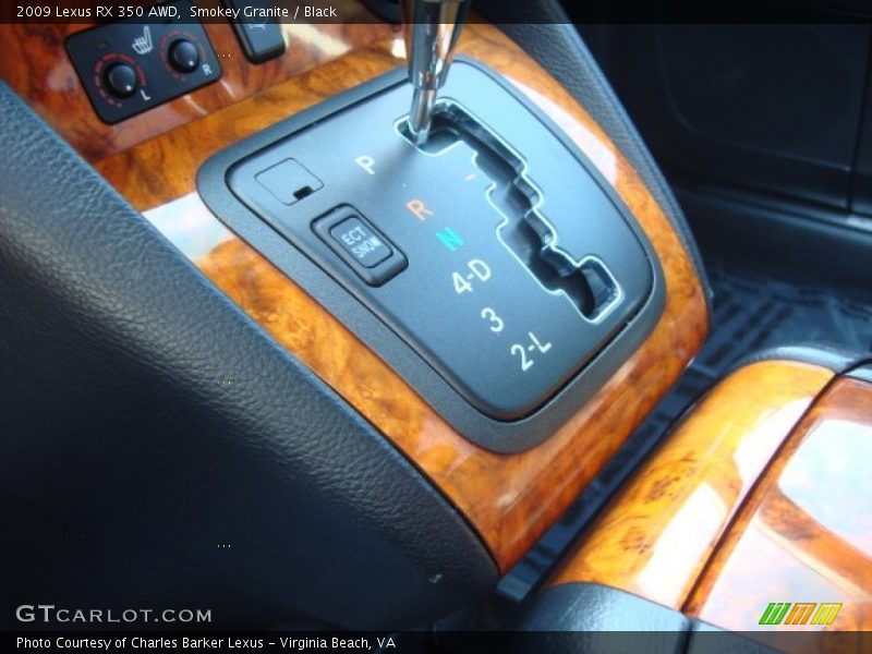 Smokey Granite / Black 2009 Lexus RX 350 AWD