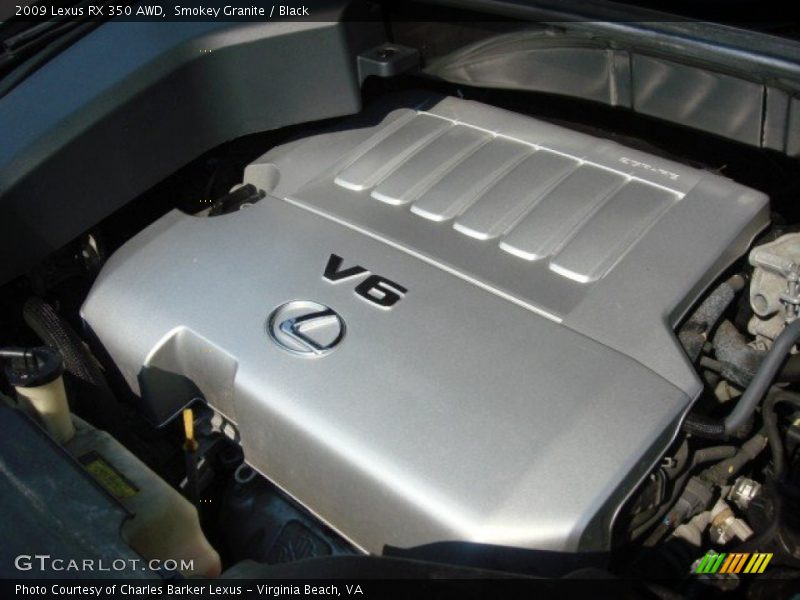 Smokey Granite / Black 2009 Lexus RX 350 AWD