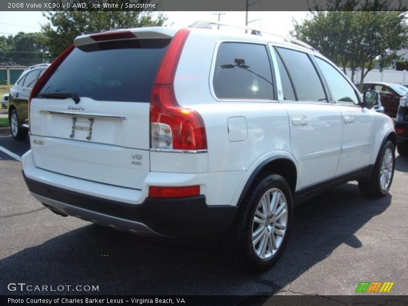 Ice White / Sandstone 2008 Volvo XC90 V8 AWD