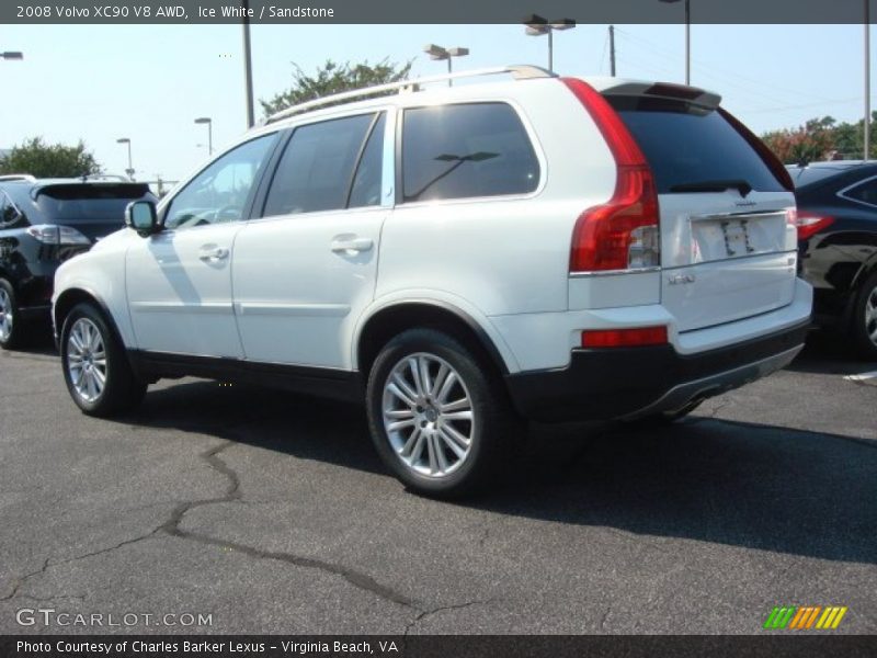 Ice White / Sandstone 2008 Volvo XC90 V8 AWD