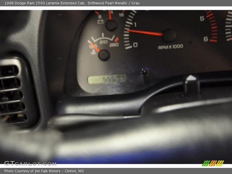 Driftwood Pearl Metallic / Gray 1998 Dodge Ram 2500 Laramie Extended Cab