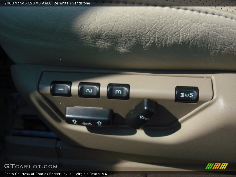 Ice White / Sandstone 2008 Volvo XC90 V8 AWD
