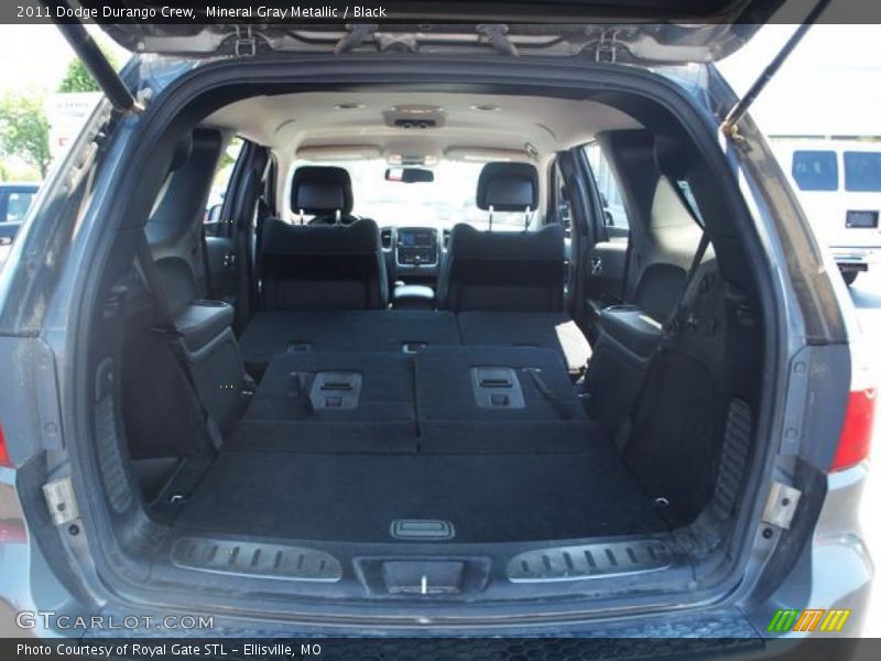 Mineral Gray Metallic / Black 2011 Dodge Durango Crew