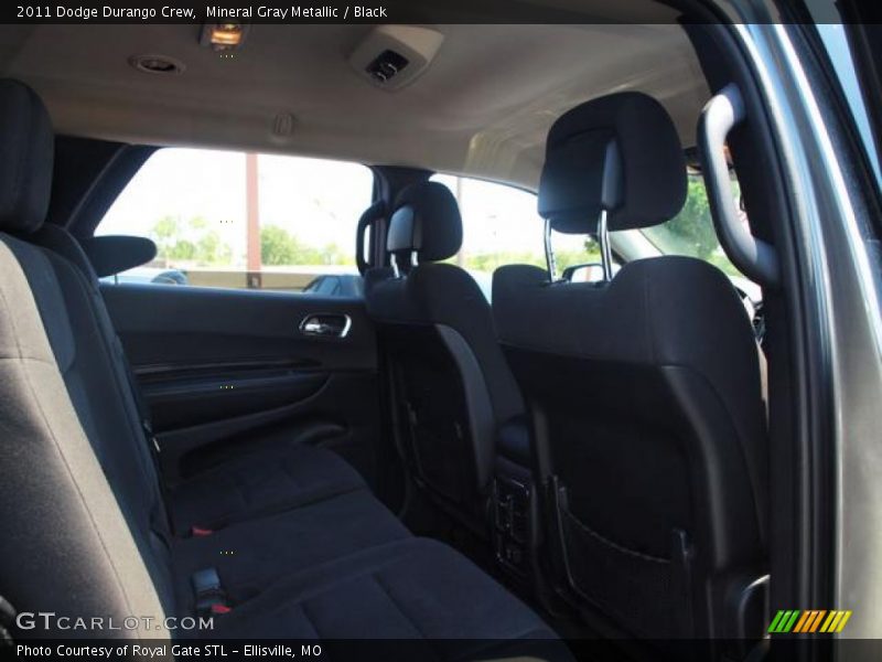 Mineral Gray Metallic / Black 2011 Dodge Durango Crew