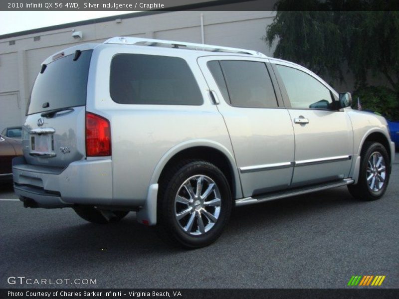 Silver Indulgence / Graphite 2010 Infiniti QX 56 4WD