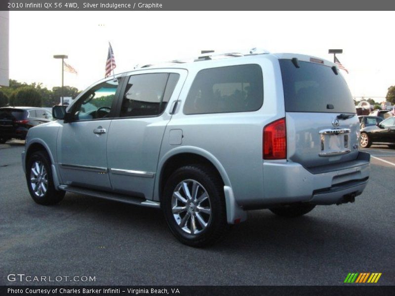 Silver Indulgence / Graphite 2010 Infiniti QX 56 4WD