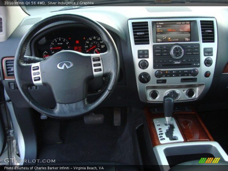 Silver Indulgence / Graphite 2010 Infiniti QX 56 4WD