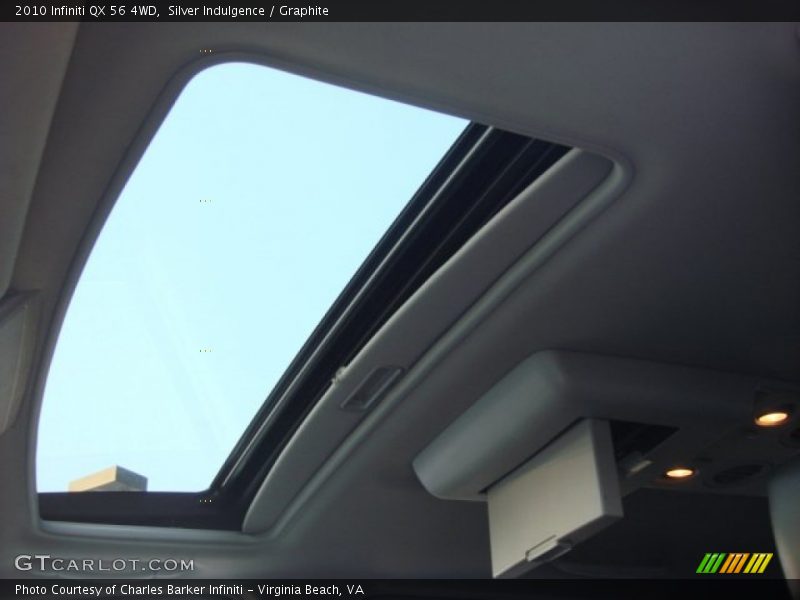 Silver Indulgence / Graphite 2010 Infiniti QX 56 4WD