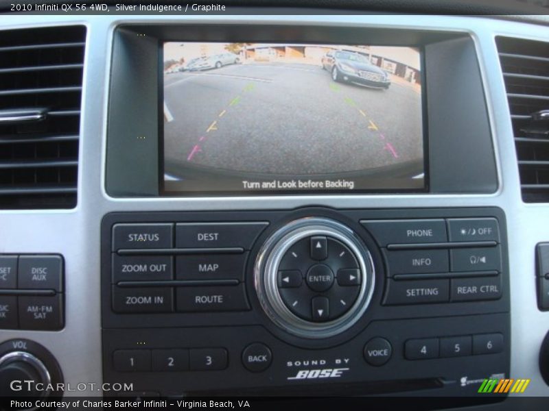 Silver Indulgence / Graphite 2010 Infiniti QX 56 4WD