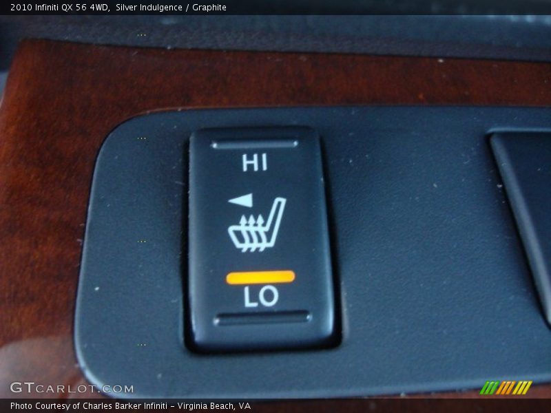 Silver Indulgence / Graphite 2010 Infiniti QX 56 4WD