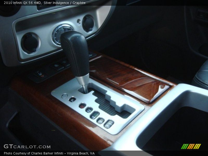 Silver Indulgence / Graphite 2010 Infiniti QX 56 4WD