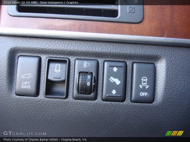 Silver Indulgence / Graphite 2010 Infiniti QX 56 4WD