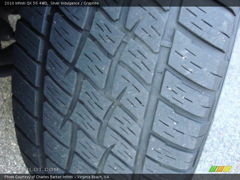 Silver Indulgence / Graphite 2010 Infiniti QX 56 4WD