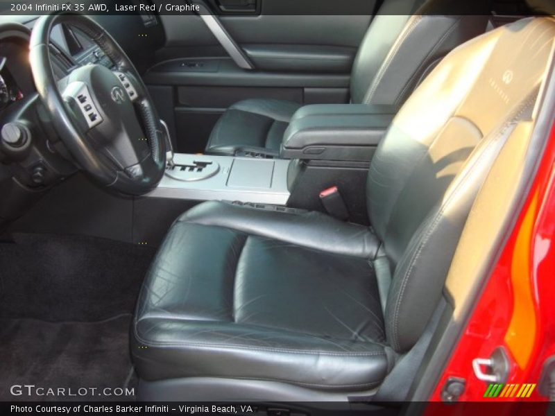 Laser Red / Graphite 2004 Infiniti FX 35 AWD