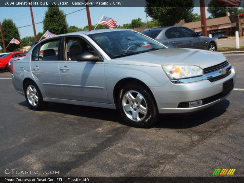 Galaxy Silver Metallic / Gray 2004 Chevrolet Malibu LT V6 Sedan