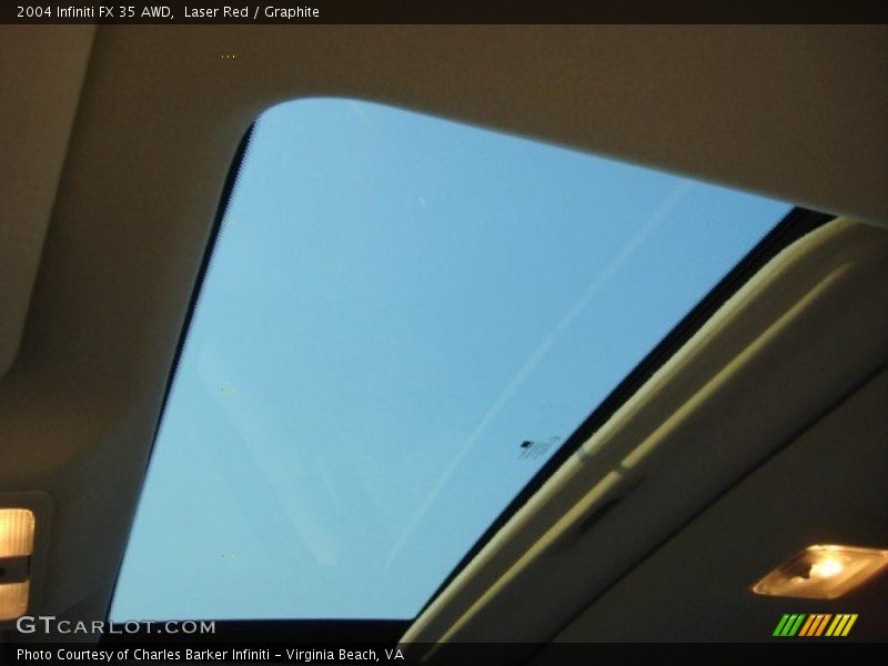 Laser Red / Graphite 2004 Infiniti FX 35 AWD