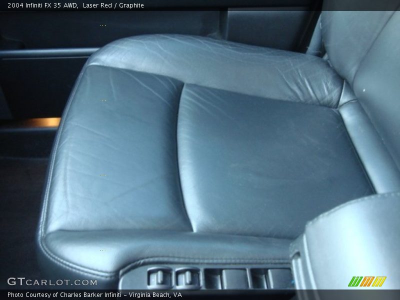 Laser Red / Graphite 2004 Infiniti FX 35 AWD