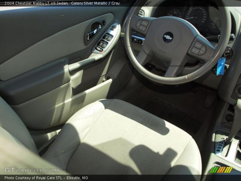 Galaxy Silver Metallic / Gray 2004 Chevrolet Malibu LT V6 Sedan