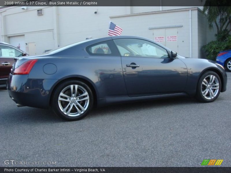 Blue Slate Metallic / Graphite 2008 Infiniti G 37 Coupe
