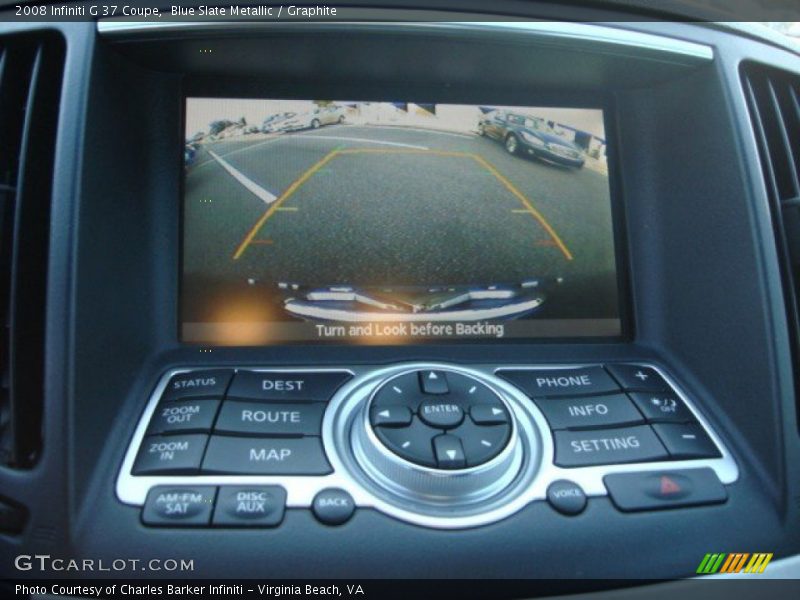 Blue Slate Metallic / Graphite 2008 Infiniti G 37 Coupe