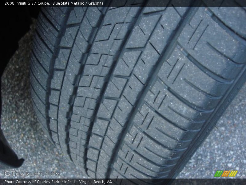 Blue Slate Metallic / Graphite 2008 Infiniti G 37 Coupe