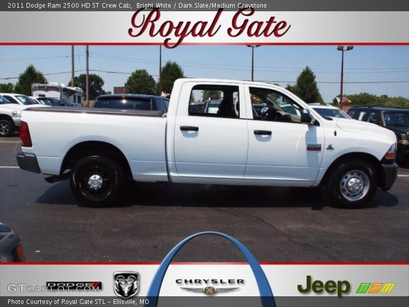 Bright White / Dark Slate/Medium Graystone 2011 Dodge Ram 2500 HD ST Crew Cab