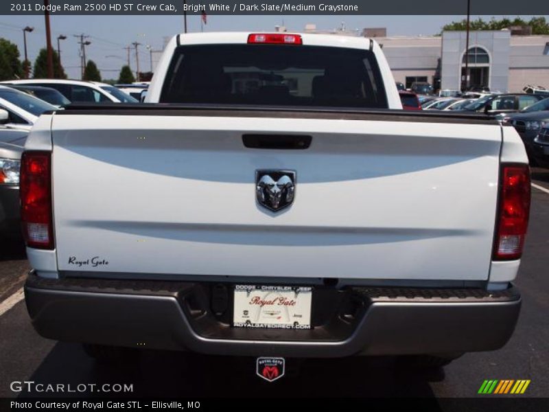 Bright White / Dark Slate/Medium Graystone 2011 Dodge Ram 2500 HD ST Crew Cab