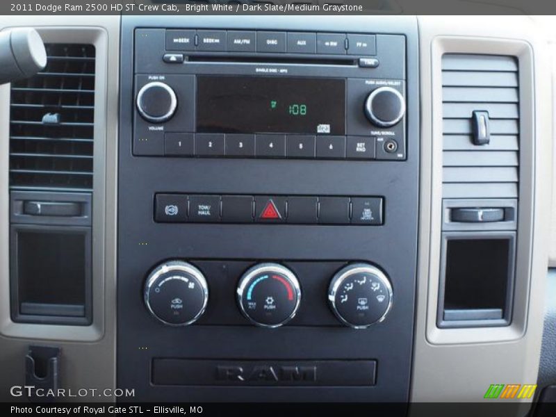 Bright White / Dark Slate/Medium Graystone 2011 Dodge Ram 2500 HD ST Crew Cab
