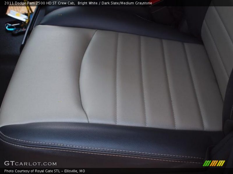 Bright White / Dark Slate/Medium Graystone 2011 Dodge Ram 2500 HD ST Crew Cab