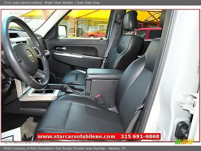 Bright Silver Metallic / Dark Slate Gray 2010 Jeep Liberty Limited
