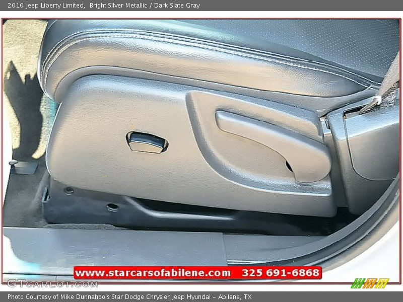 Bright Silver Metallic / Dark Slate Gray 2010 Jeep Liberty Limited