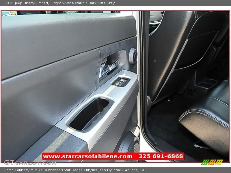 Bright Silver Metallic / Dark Slate Gray 2010 Jeep Liberty Limited