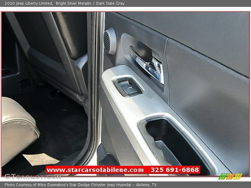 Bright Silver Metallic / Dark Slate Gray 2010 Jeep Liberty Limited
