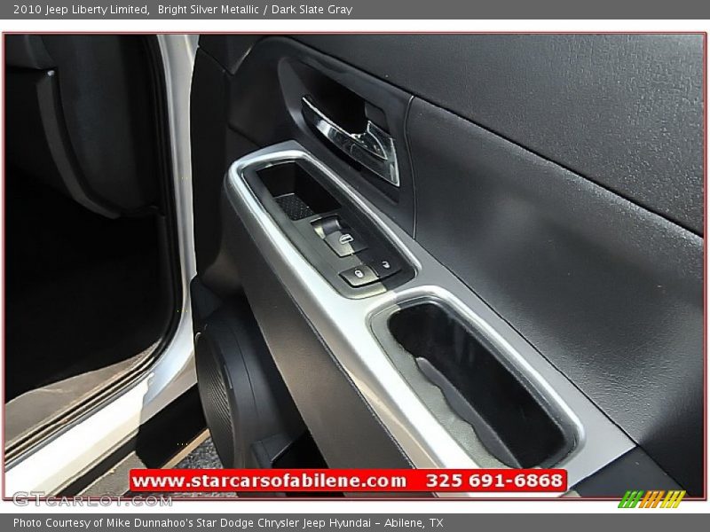 Bright Silver Metallic / Dark Slate Gray 2010 Jeep Liberty Limited