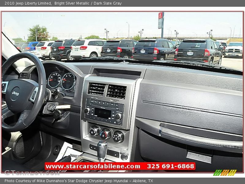 Bright Silver Metallic / Dark Slate Gray 2010 Jeep Liberty Limited