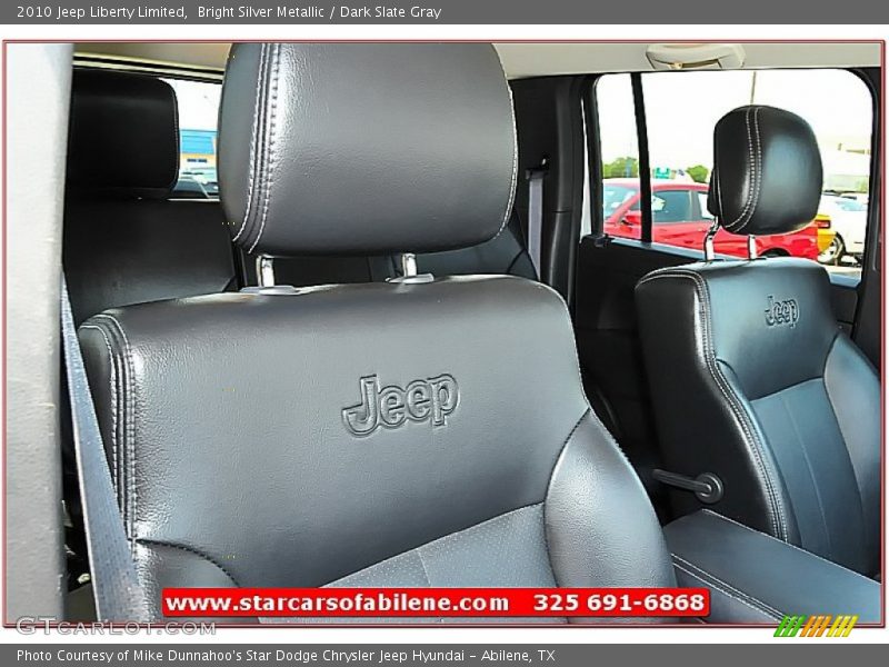 Bright Silver Metallic / Dark Slate Gray 2010 Jeep Liberty Limited