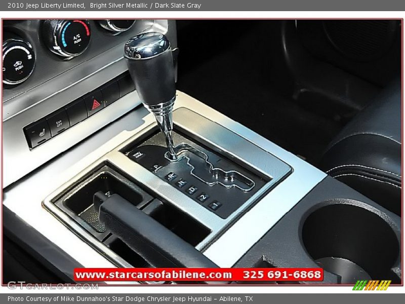Bright Silver Metallic / Dark Slate Gray 2010 Jeep Liberty Limited