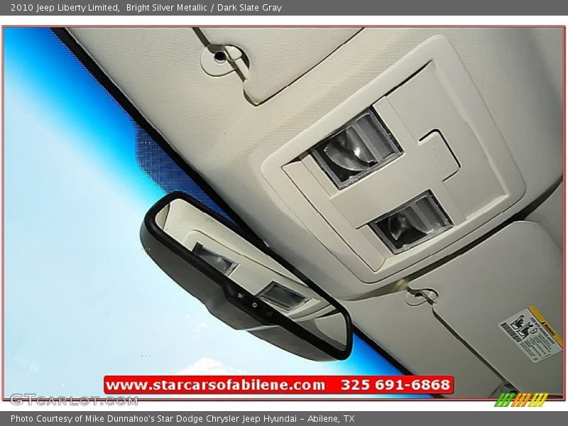 Bright Silver Metallic / Dark Slate Gray 2010 Jeep Liberty Limited
