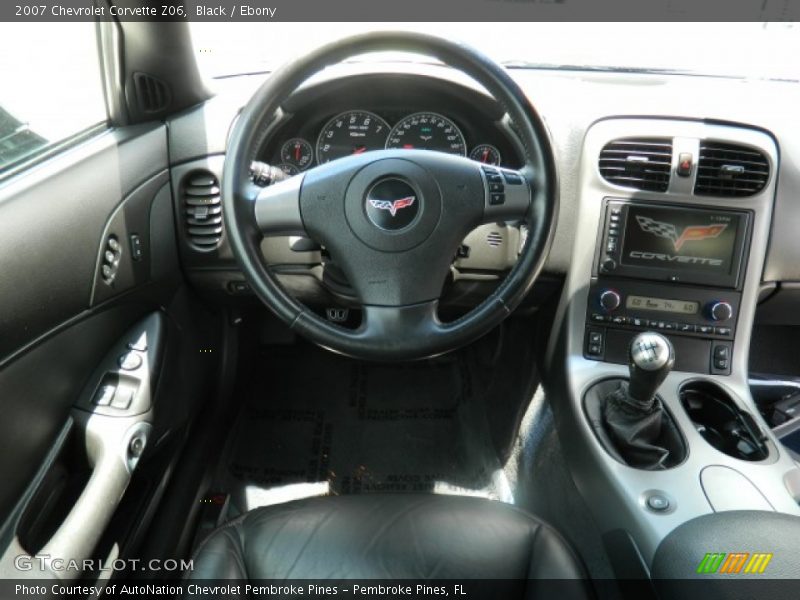Black / Ebony 2007 Chevrolet Corvette Z06