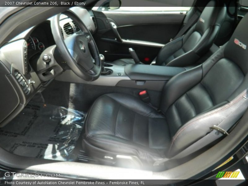 Black / Ebony 2007 Chevrolet Corvette Z06