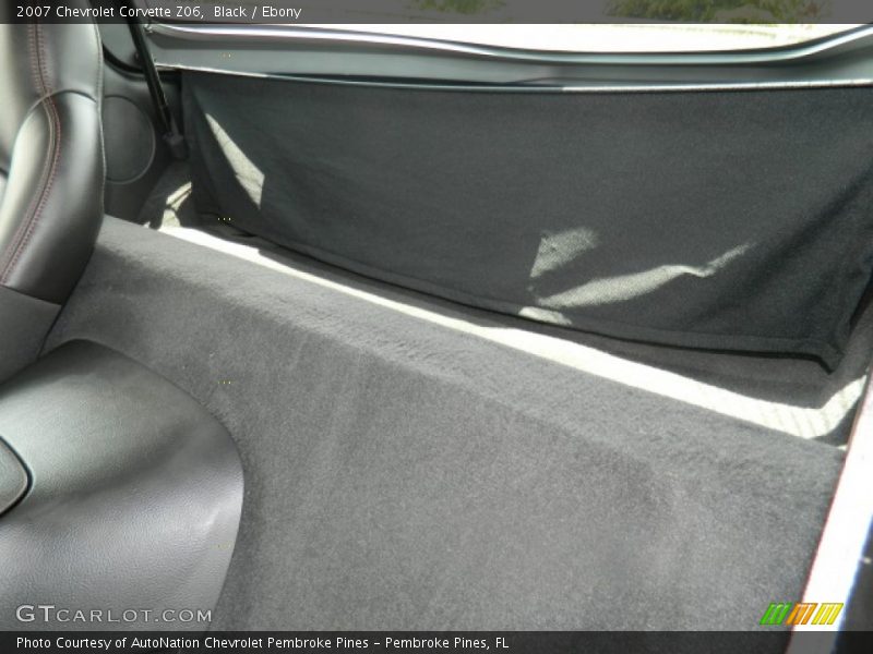 Black / Ebony 2007 Chevrolet Corvette Z06