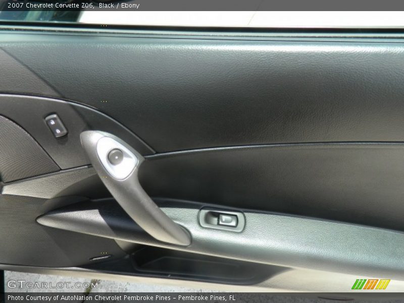 Black / Ebony 2007 Chevrolet Corvette Z06