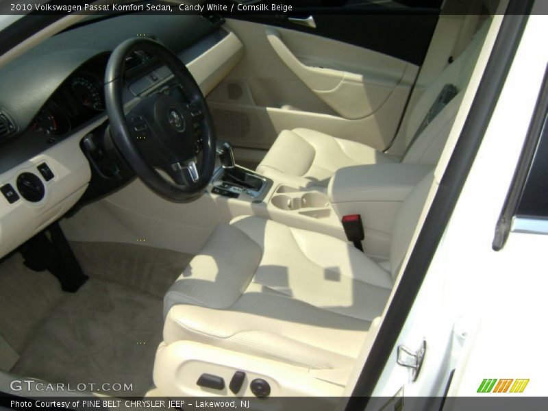 Candy White / Cornsilk Beige 2010 Volkswagen Passat Komfort Sedan