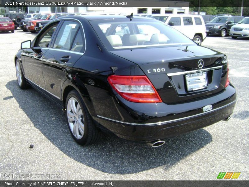 Black / Almond/Mocha 2011 Mercedes-Benz C 300 Luxury 4Matic