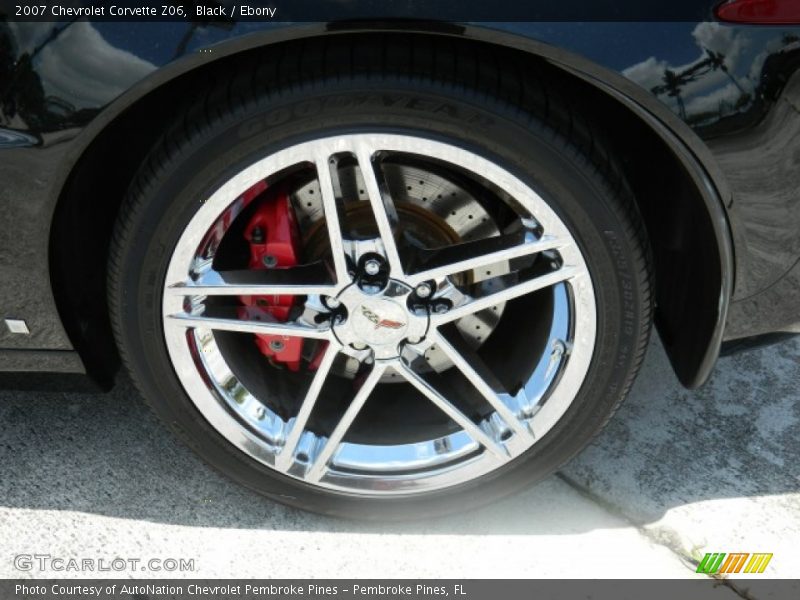 Black / Ebony 2007 Chevrolet Corvette Z06