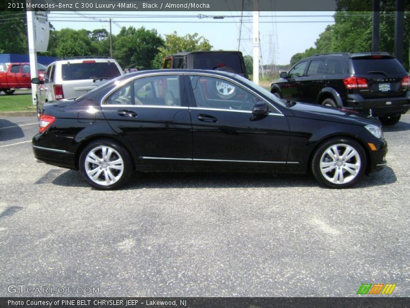 Black / Almond/Mocha 2011 Mercedes-Benz C 300 Luxury 4Matic