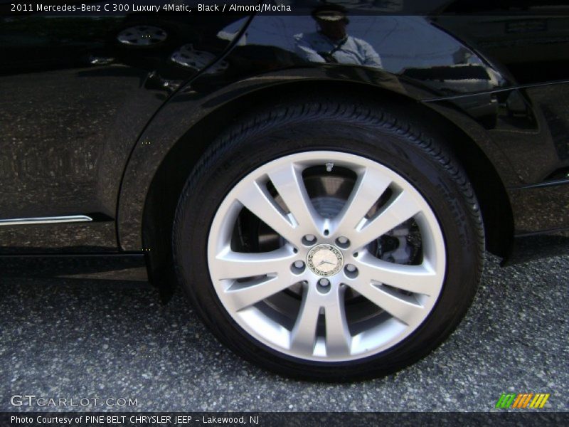 Black / Almond/Mocha 2011 Mercedes-Benz C 300 Luxury 4Matic